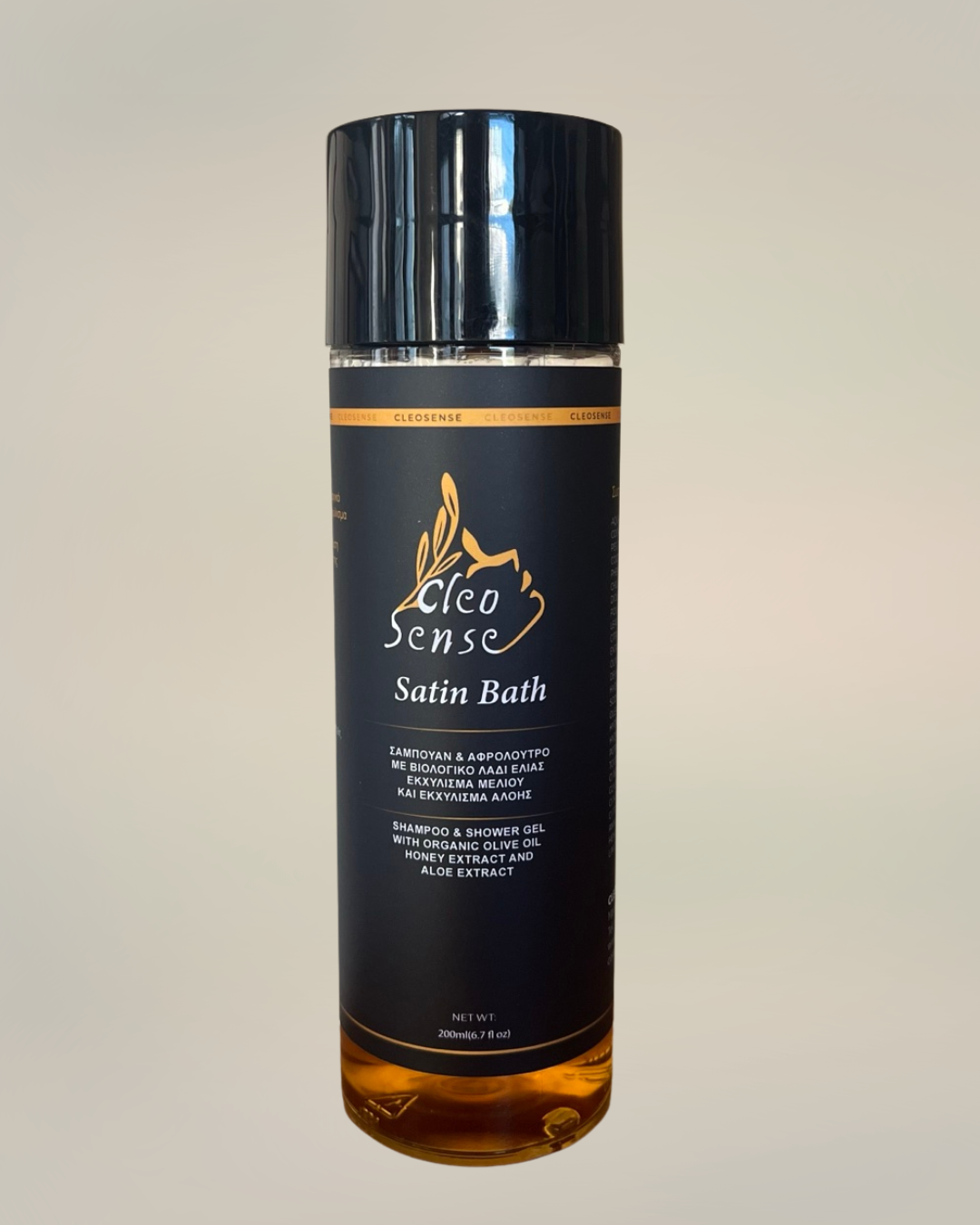 CleoSense Satin Bath Shampoo & Shower Gel